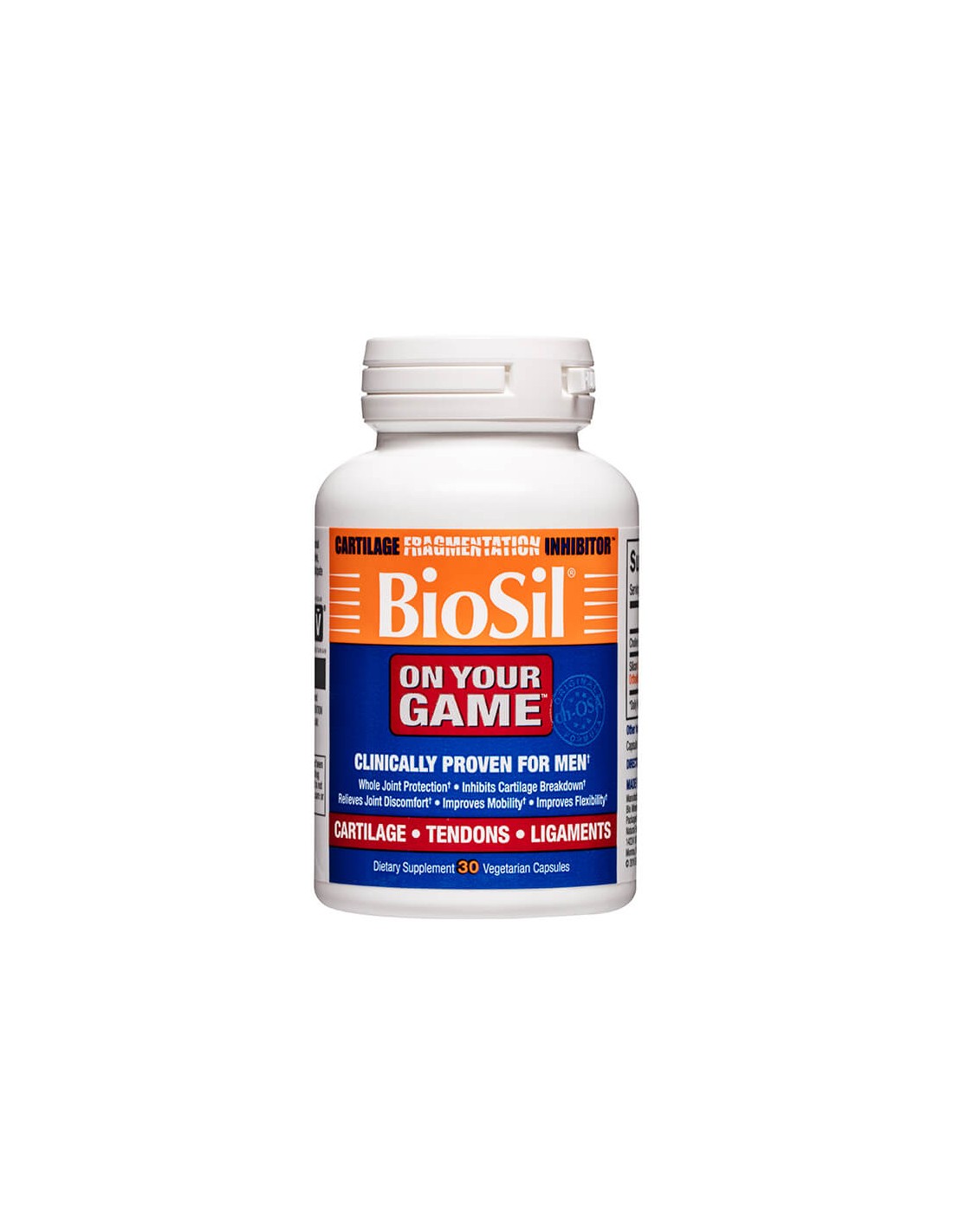 BioSil On Your Game, 30 capsule <tc>Natural Factors</tc>