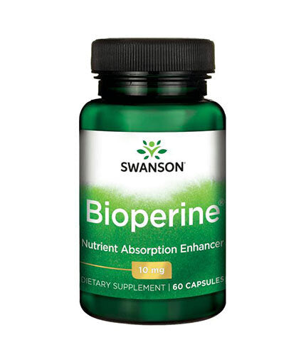 Potenziatore dell'assorbimento dei nutrienti Bioperine 10 mg - 60 capsule