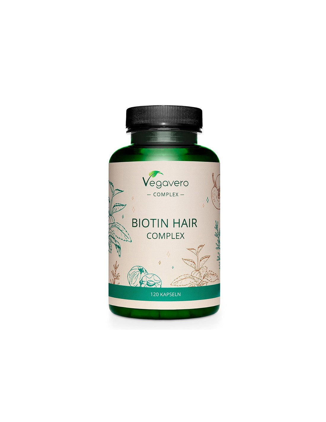 Cura complessa dei capelli - Biotin Hair Complex, 120 capsule