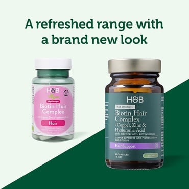 Complesso per capelli alla biotina (Biotin Hair Complex) 30 capsule OLANDA & BARRETT