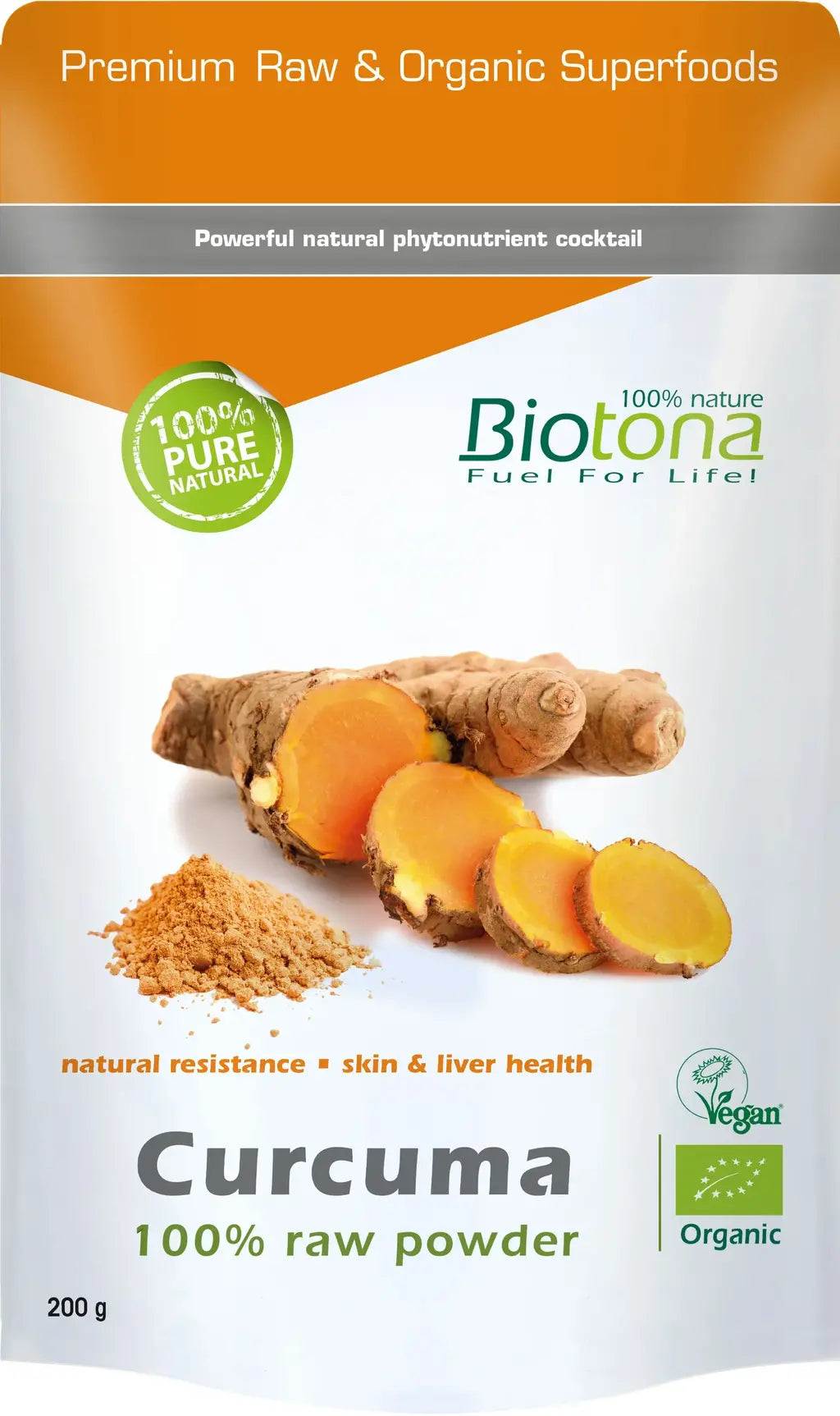 <tc>Biotona</tc> curcuma biologica in polvere 200 g