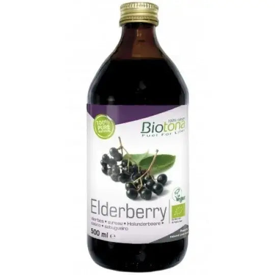 <tc>Biotona</tc> concentrato di succo di sambuco biologico 500 ml
