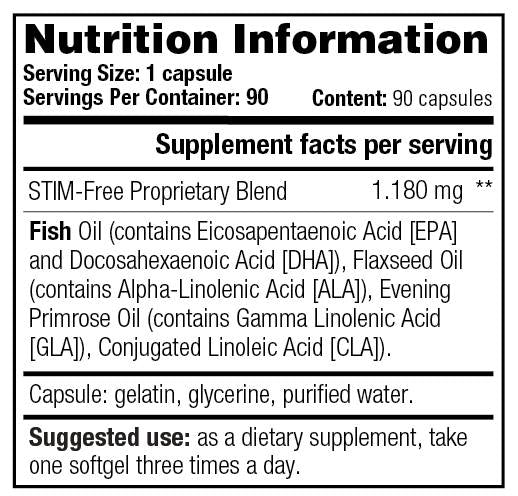 Black Burn/Stim -Free - 90 Capsules