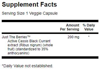 Estratto di Ribes Nero (Cassis) 30 capsule
