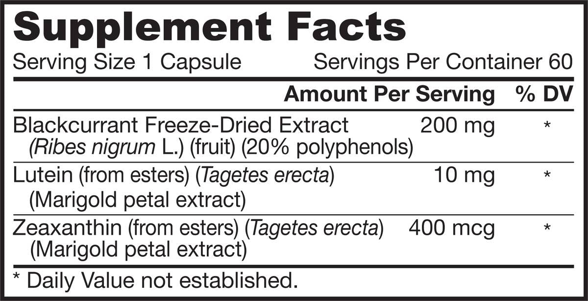 Ribes Nero + Luteina 60 capsule