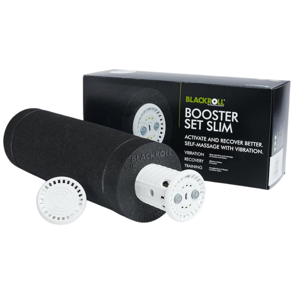 <tc>Blackroll</tc>® Booster Set Slim | Rullo di schiuma sottile con massaggiatore