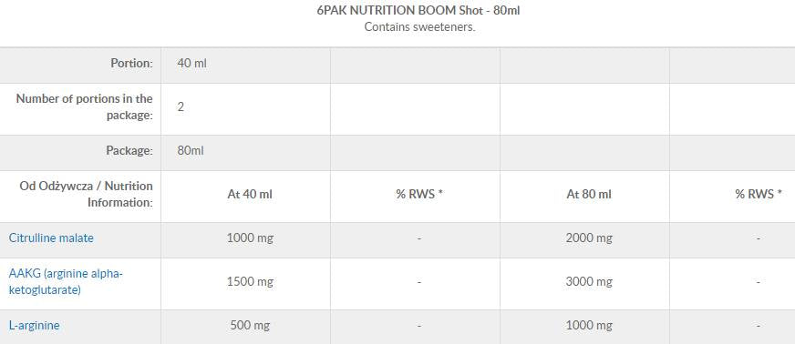 Boomshot - 80 ml