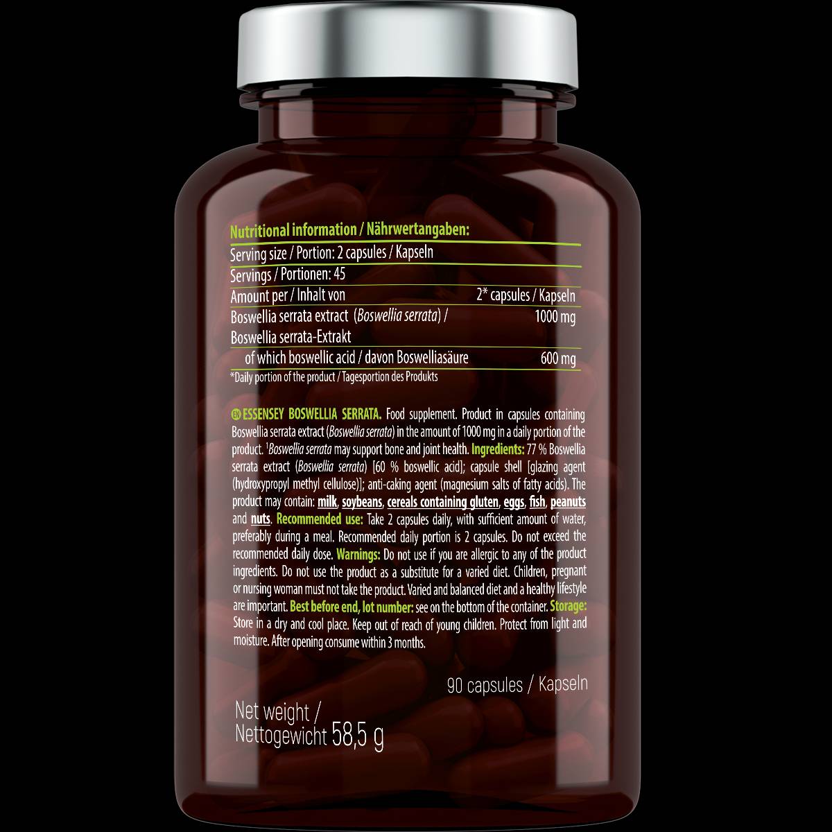 Boswellia Serrata 500 mg - 90 capsule