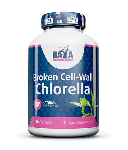 Clorella della parete cellulare rotta 500 mg./100 tappi.
