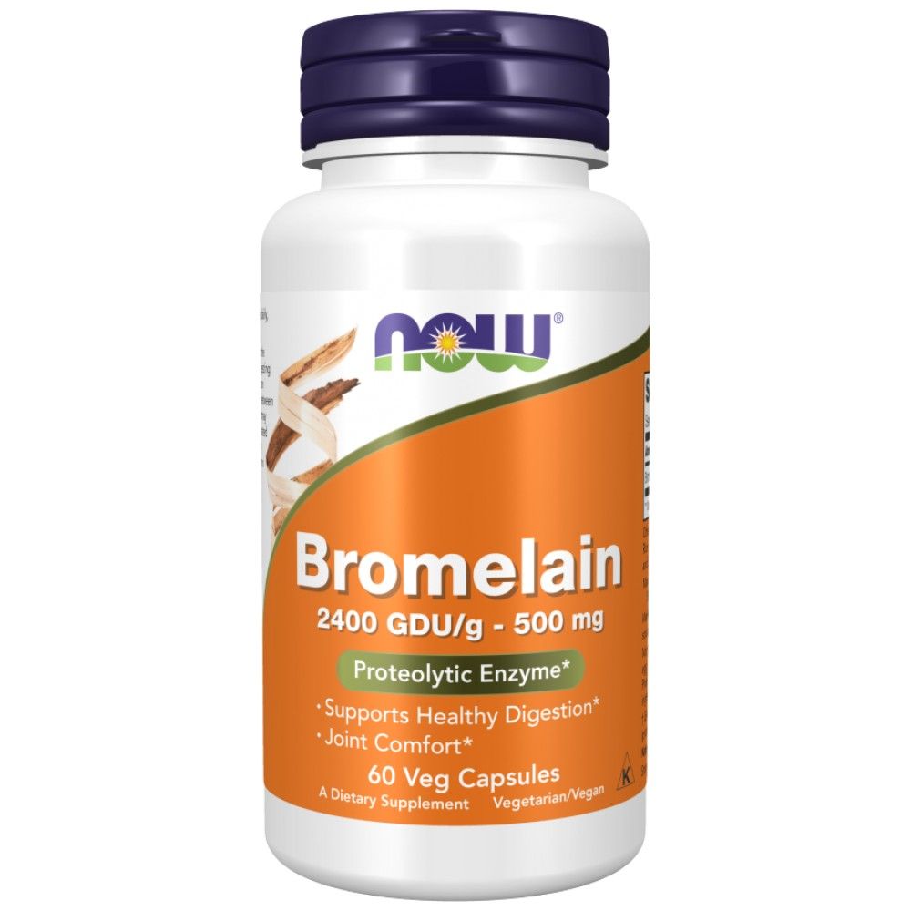 Bromelina 2400 GDU - 60 capsule