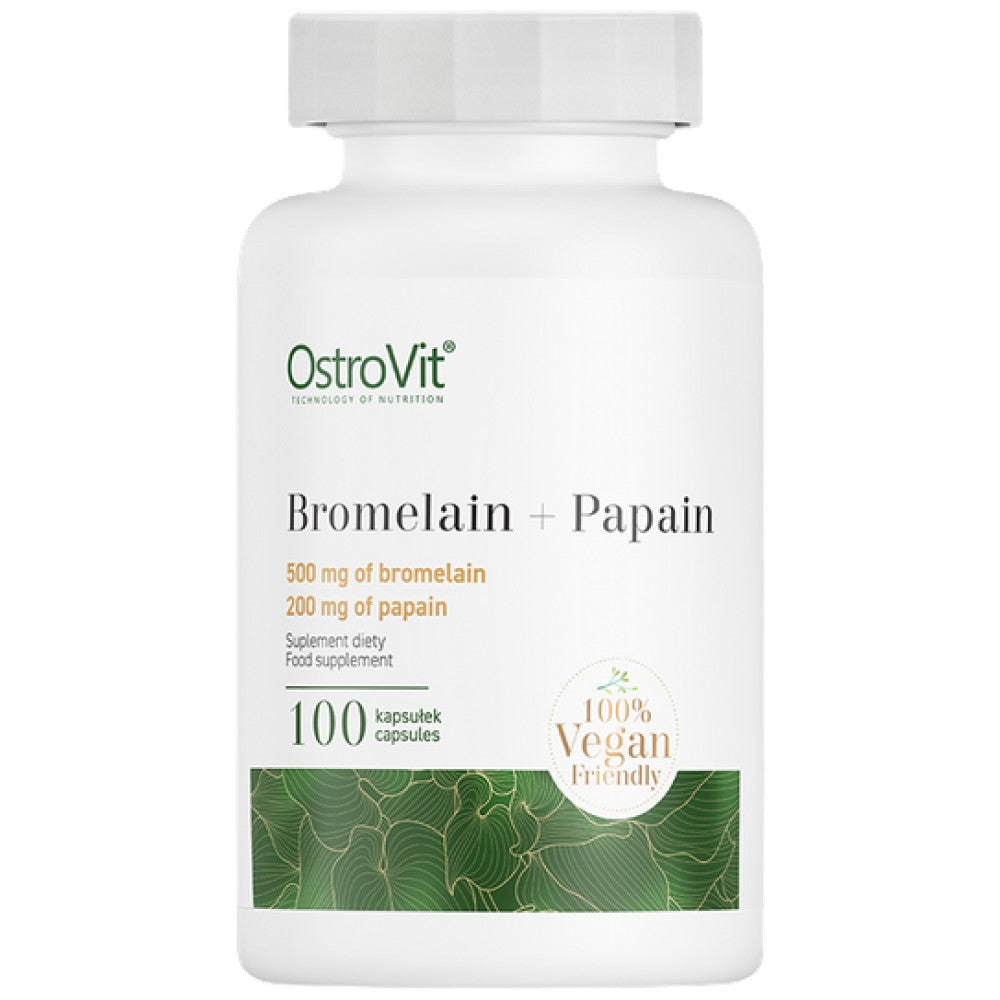 Enzimi Bromelina + Papaina 100 capsule