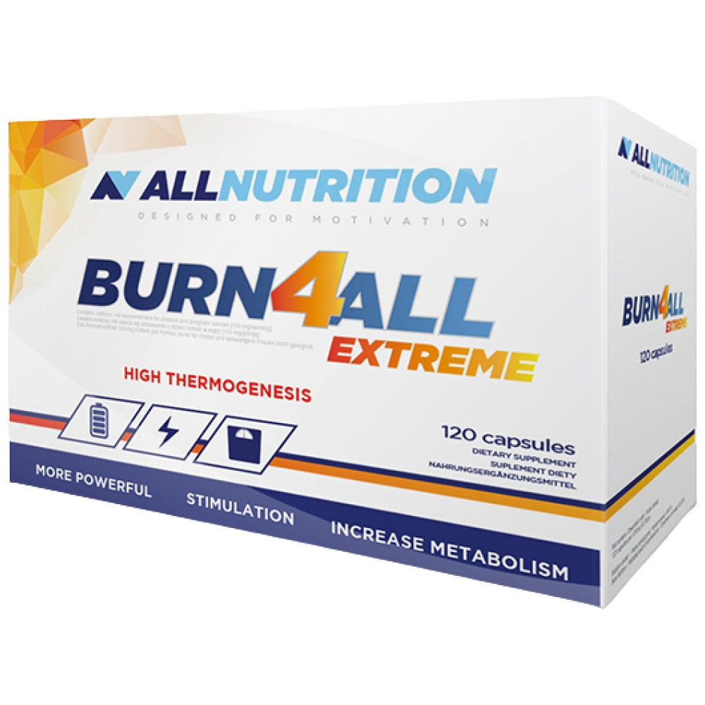 Burn4All Estremo | Alta Termogenesi - 120 capsule