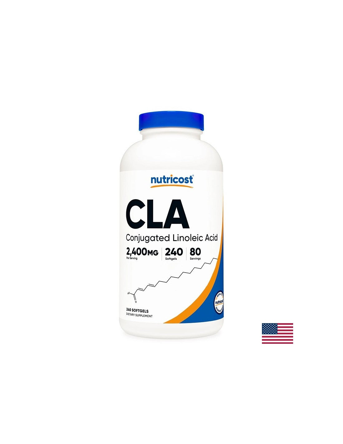Riduzione del peso - CLA/acido linoleico coniugato, 800 mg x 240 capsule softgel