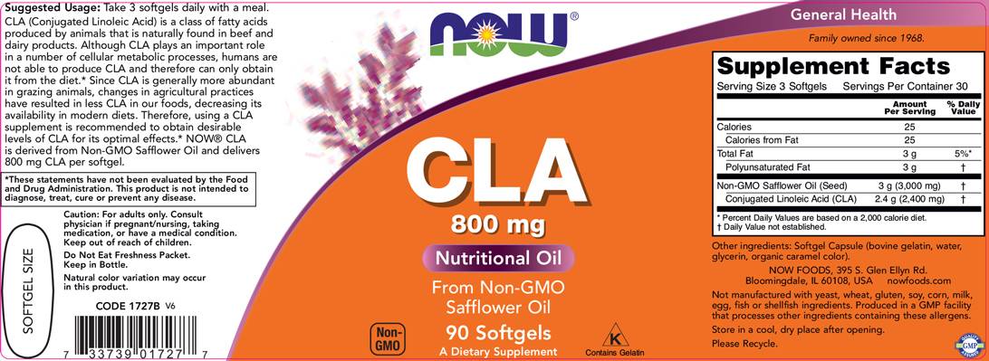 CLA 800 mg - 90 capsule molli