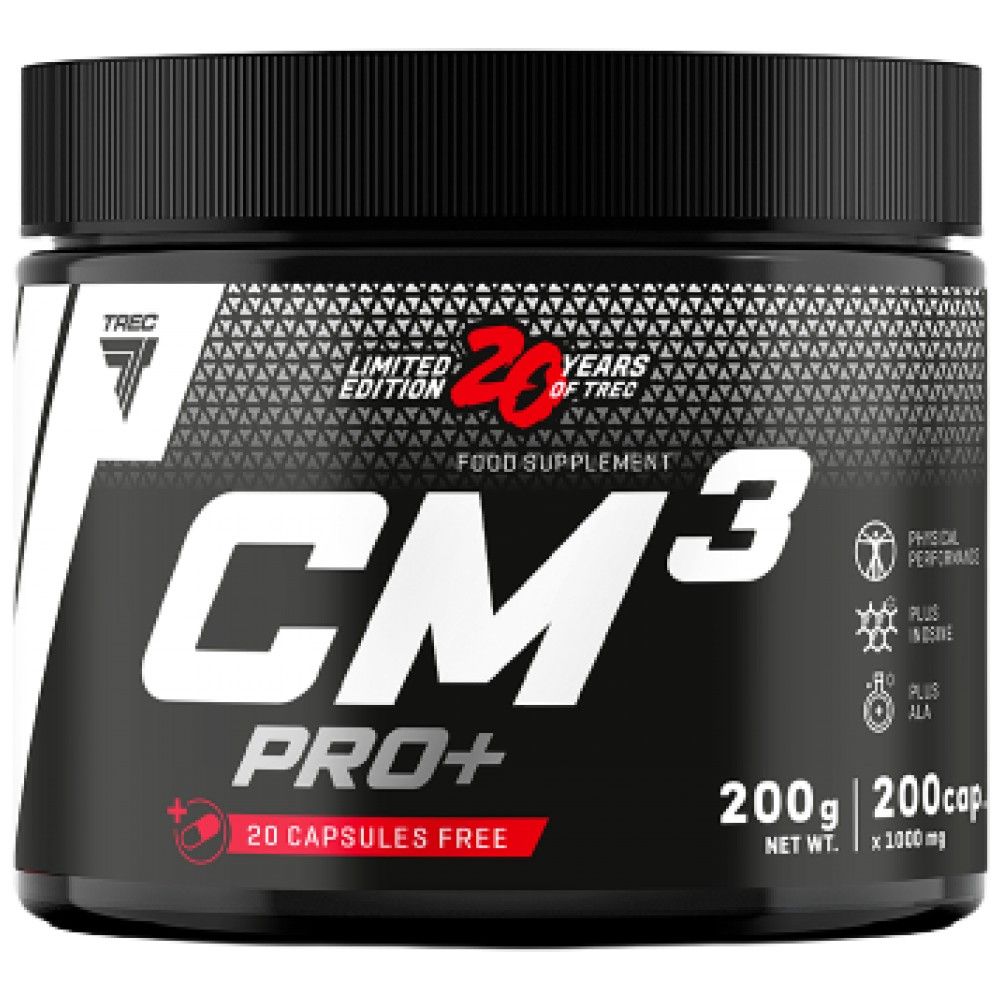 CM3 Pro+ | con inosina & Acido alfa lipoico - 200 capsule
