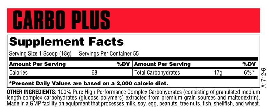 CarboPlus - 1000 grammi