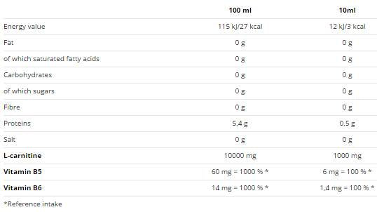 Carnitina 100.000 - 1000 ml