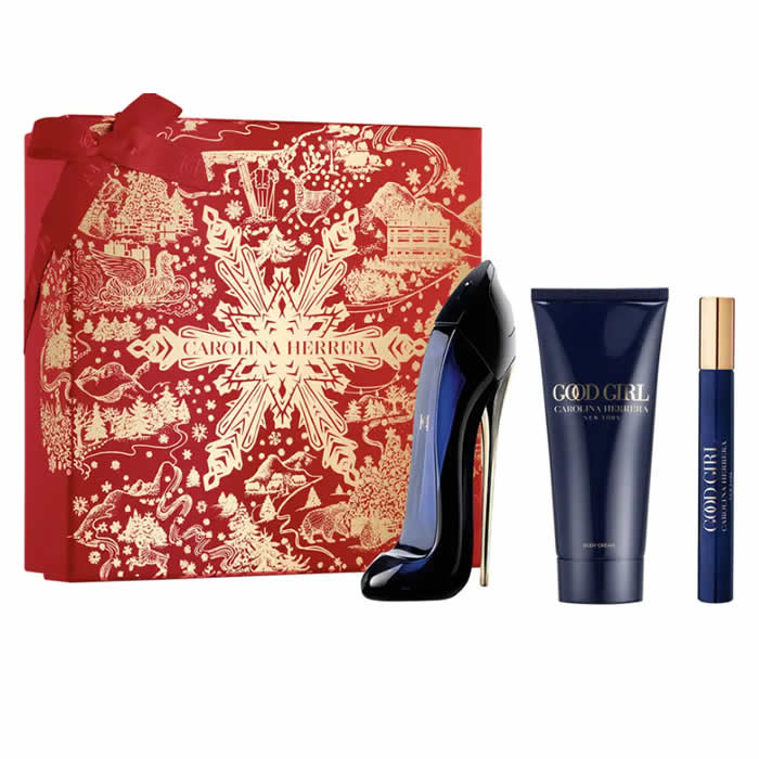 <tc>CAROLINA HERRERA</tc> Good Girl Eau De Perfume Spray 80ml Set 3 pezzi