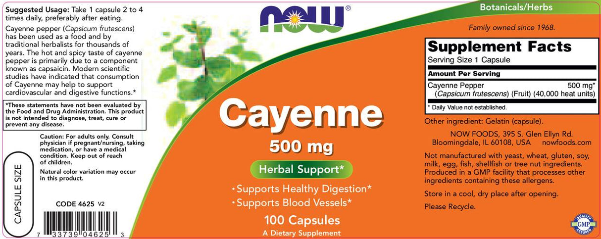 Caienna 500 mg - 100 capsule
