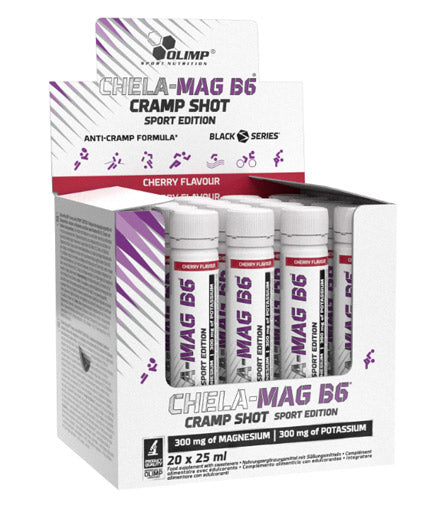 Chela-Mag B6 cramp Shot Sport Edition Scatola/20 x 25 ml - 0