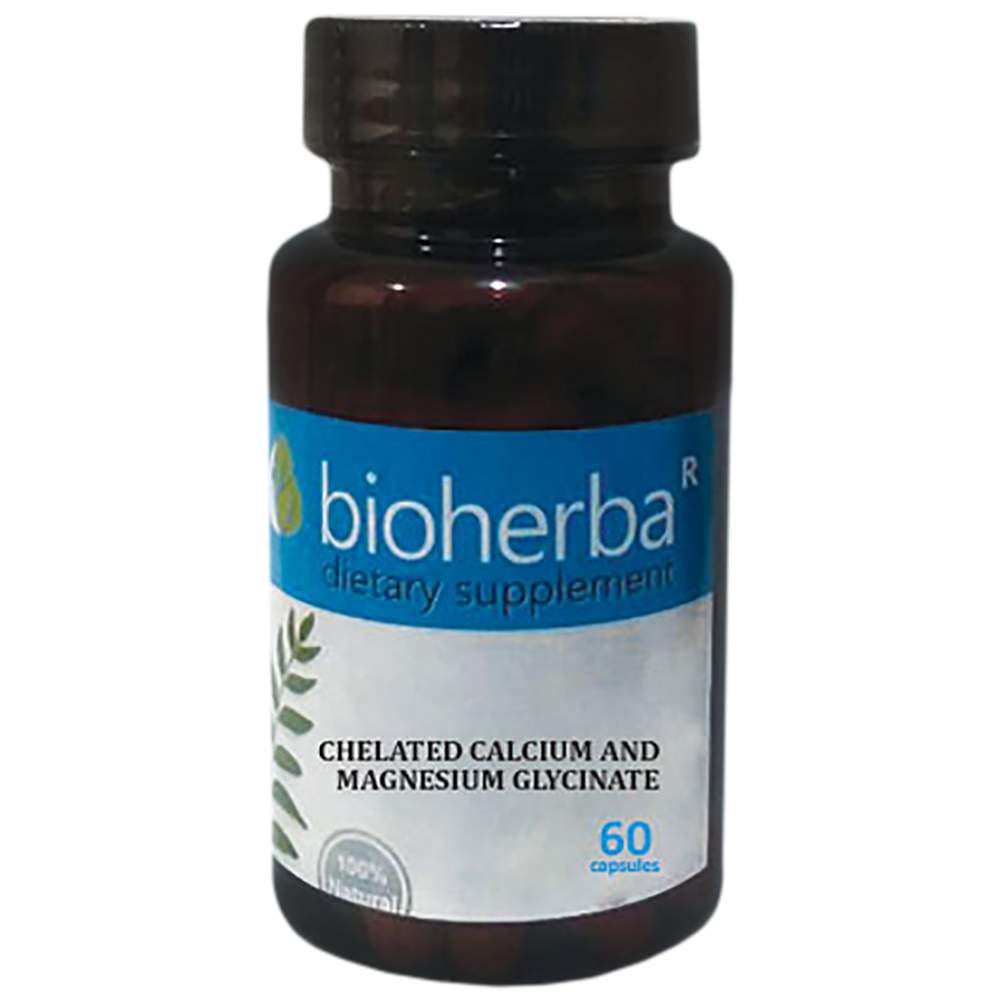 Calcio e magnesio glicinato chelato 133 mg - 60 capsule