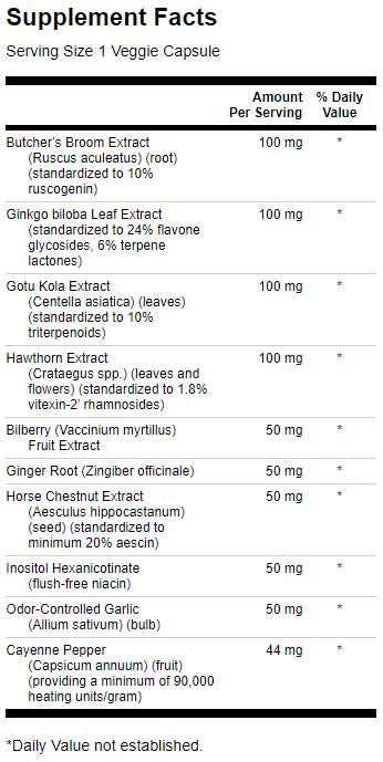 Elementi essenziali per la circolazione 1388 mg - 60 capsule