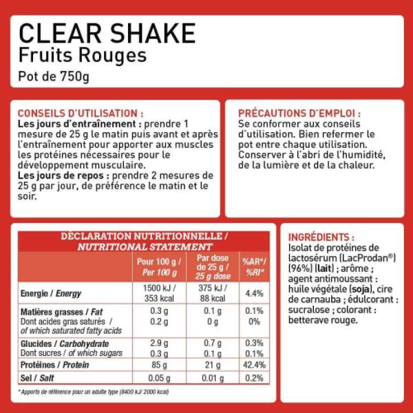 Cancella Agitare | Isolate Whey Protein Water - 750 grammi