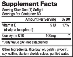 CoQ10 100 mg/60 capsule