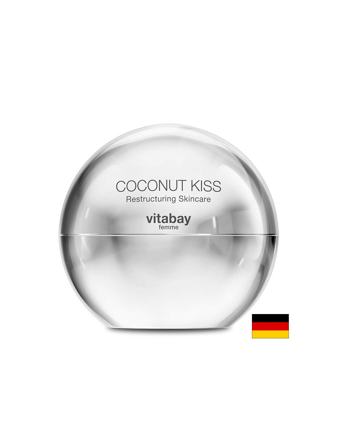 Crema idratante Coconut Kiss per pelli secche con olio di cocco, 50 ml