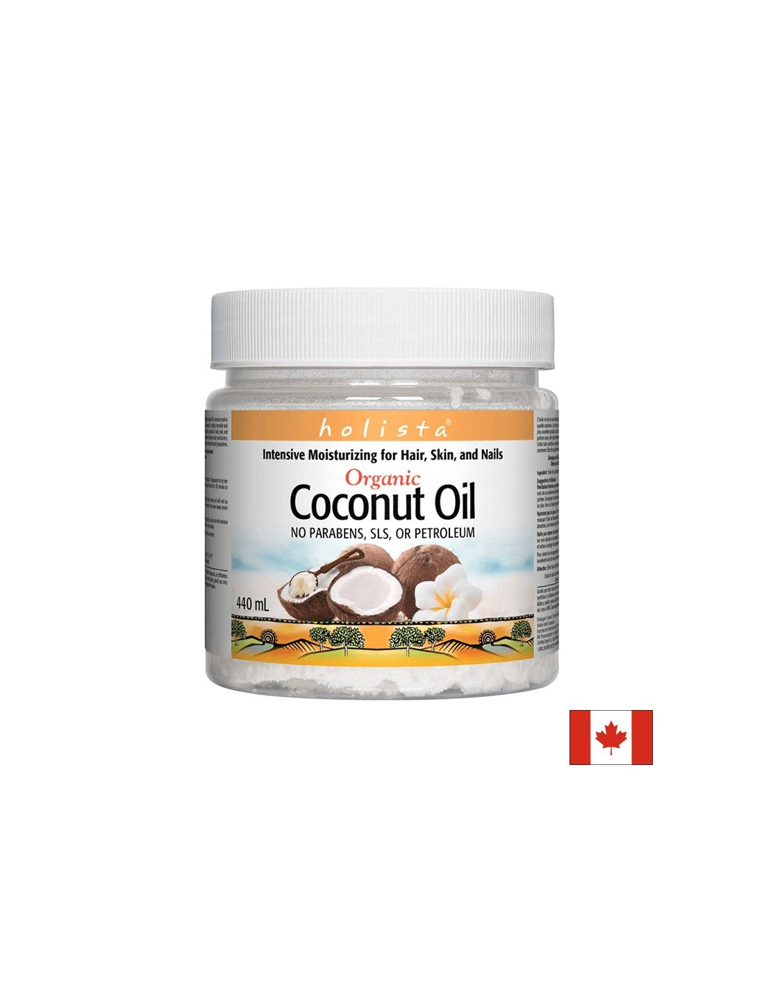Olio di Cocco Bio Holista 440 ml - 440 ml