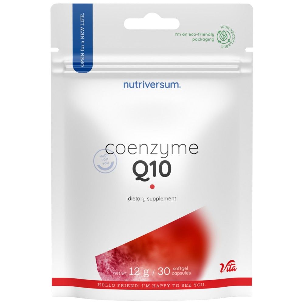 Coenzima Q10 | CoQ10 - 30 capsule di gel