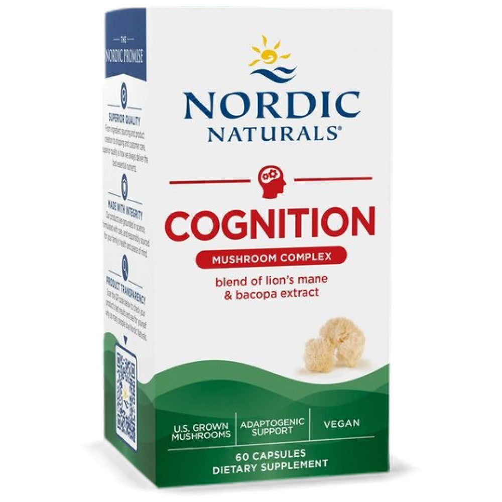 Complesso di funghi cognitivi | con criniera di leone & Bacopa - 60 capsule
