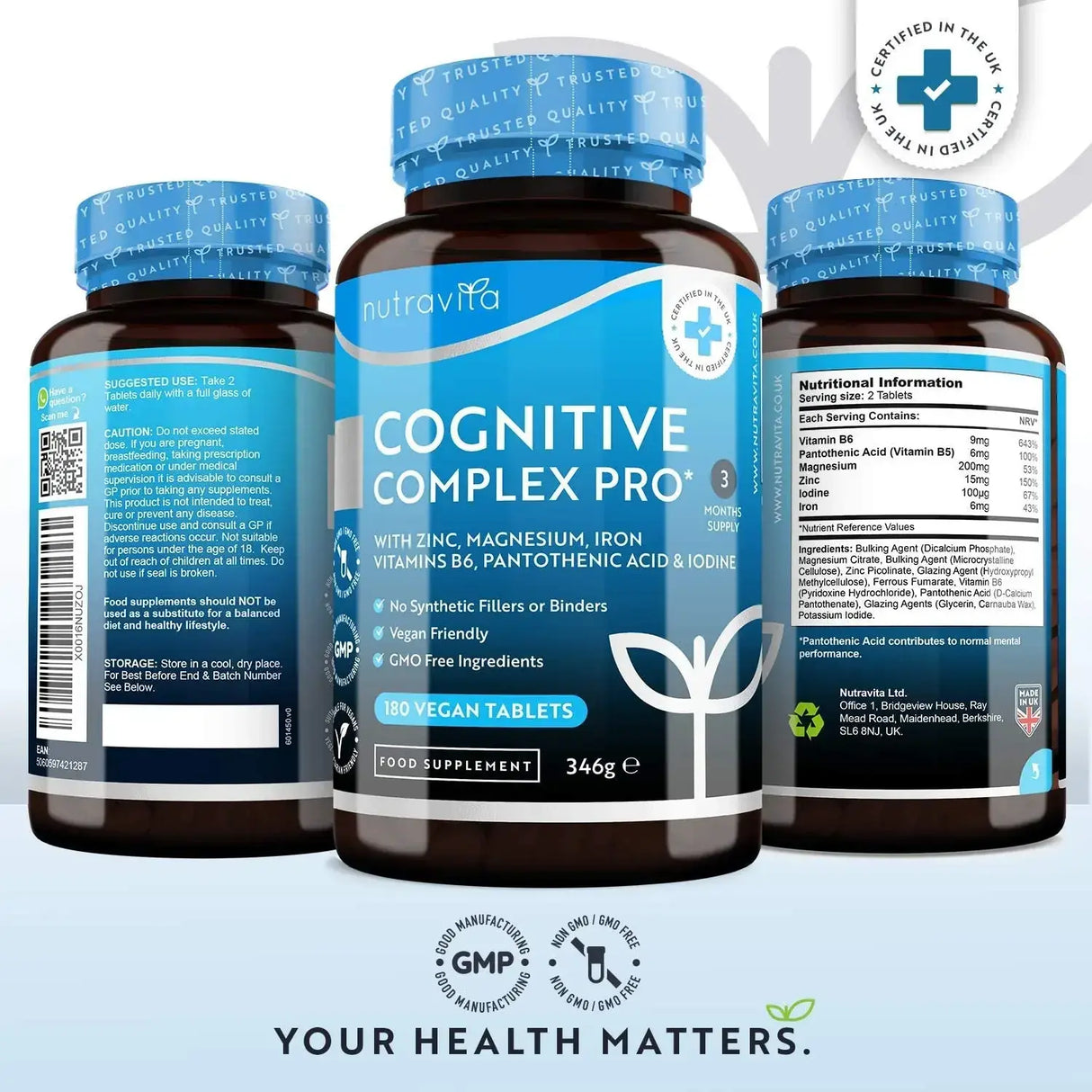 Cognitive Complex Pro 180 compresse vegane