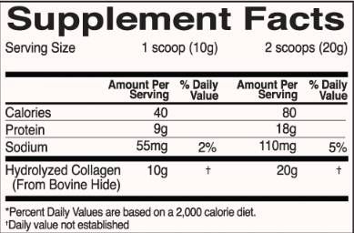 Peptidi di collagene - 262,5 grammi