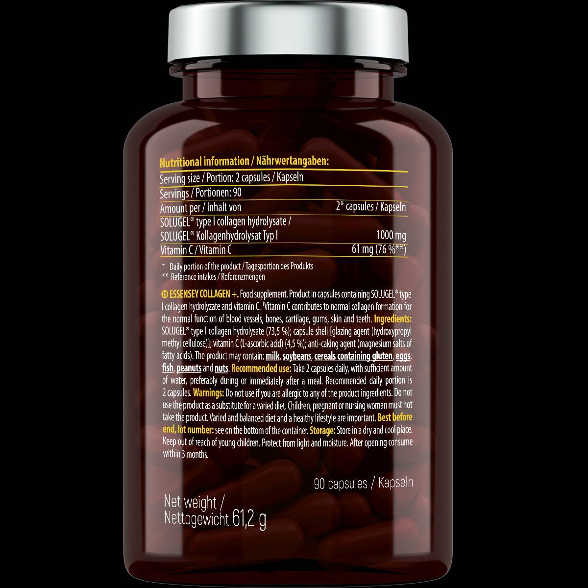 Collagene+ | con vitamina C - 90 capsule