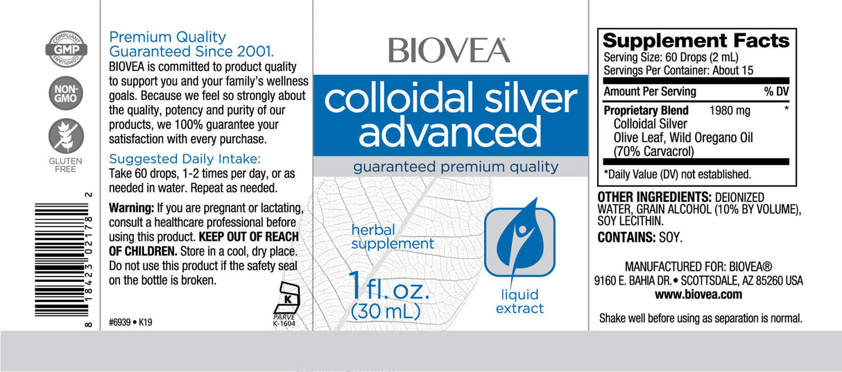 Argento Colloidale Avanzato/30 ml