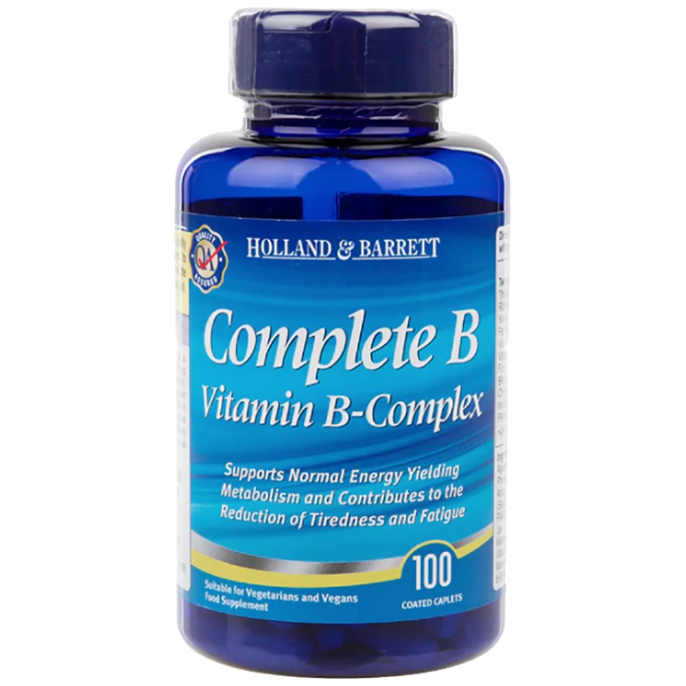Complesso B completo/vitamina B - 100 compresse