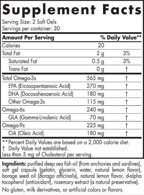 Omega completo 565 mg - 60 capsule molli