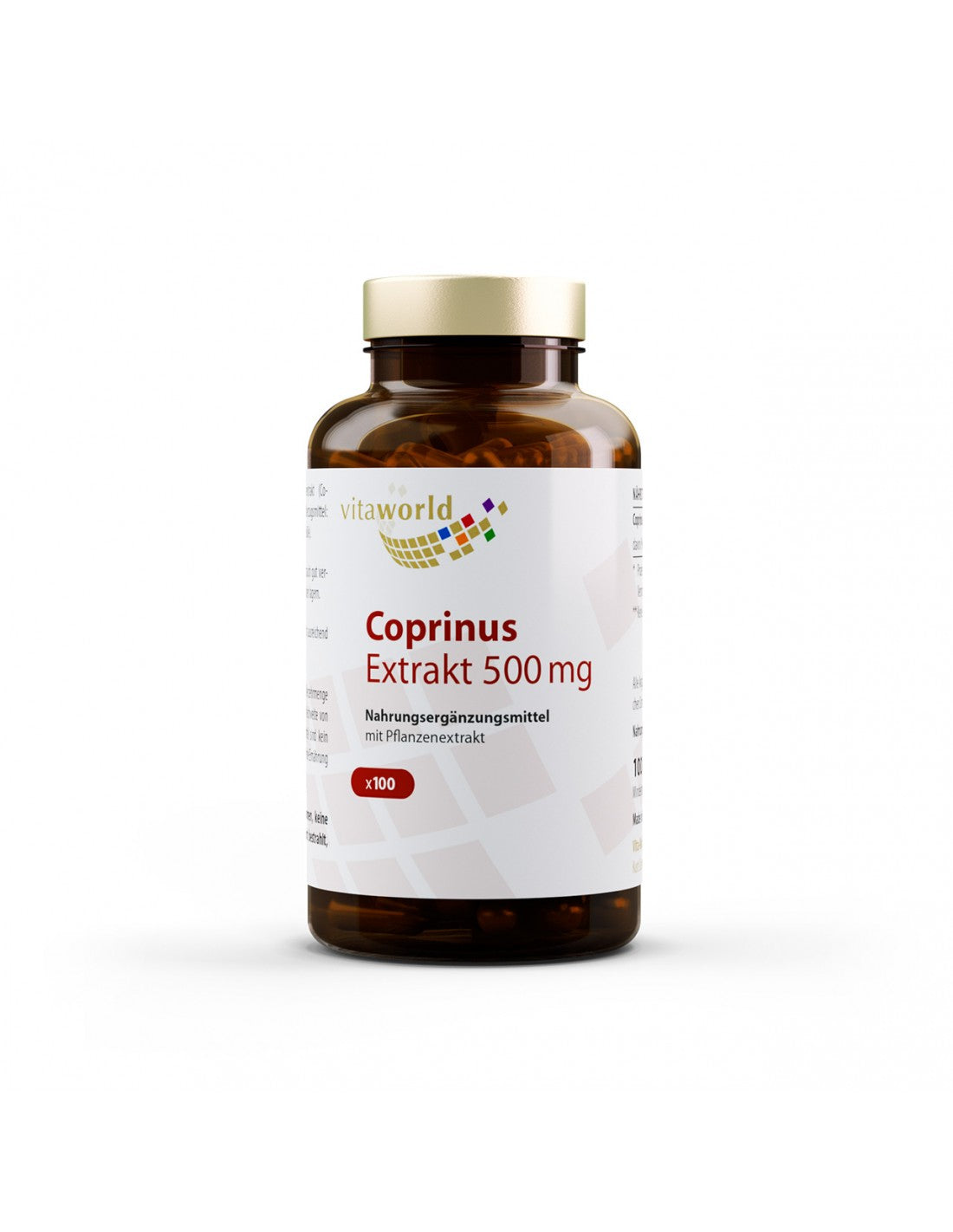Coprinus extrakt/Coprinus 500 mg, 100 capsule