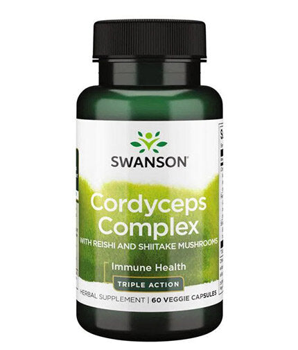 Cordyceps Complex con funghi Reishi e Shiitake - 60 capsule