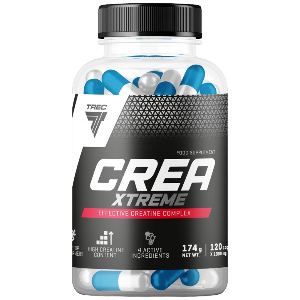 Crea Xtreme | Matrice di creatina - 120 capsule