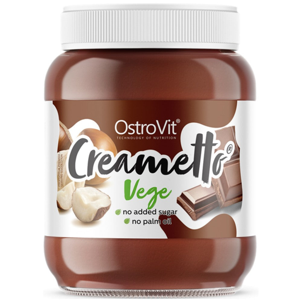 Creametto Vege/Crema Spalmabile Proteica/Cioccolato Nocciola 350 grammi