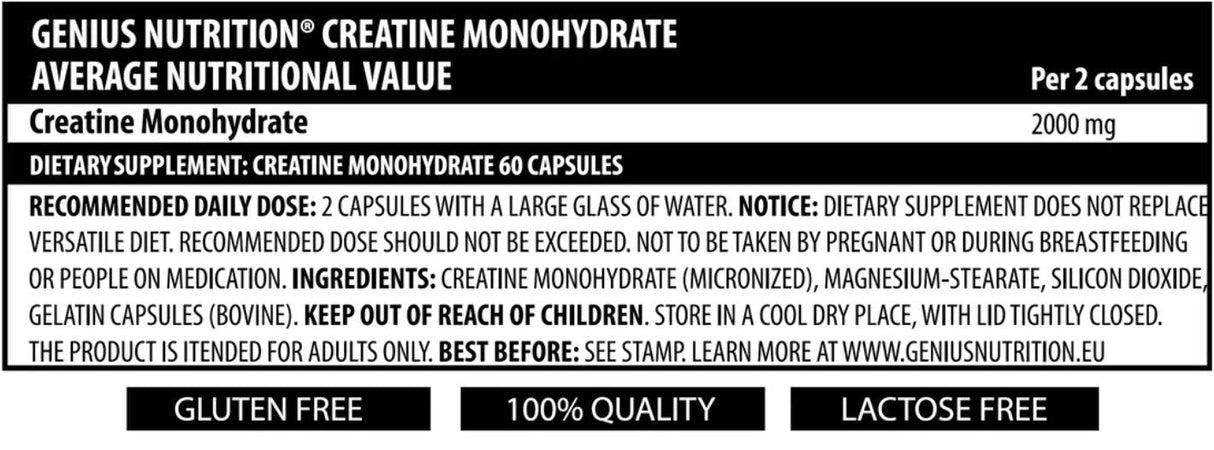 Creatina 60 Mega Caps - 60 capsule