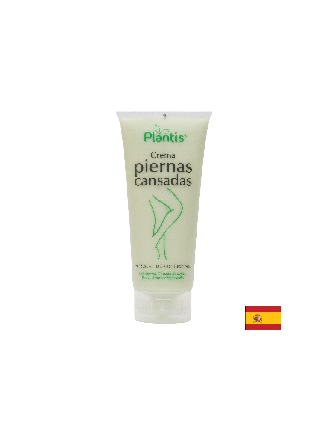 Crema rinfrescante per i piedi alle erbe - contro stanchezza e pesantezza - Crema piernas cansadas Plantis®, 200 ml