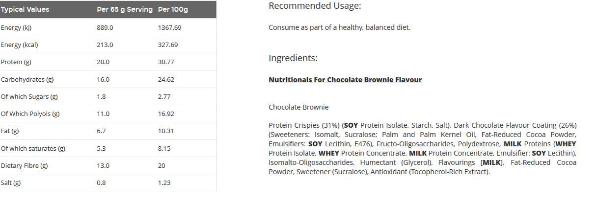 Barretta Crisp 65g.