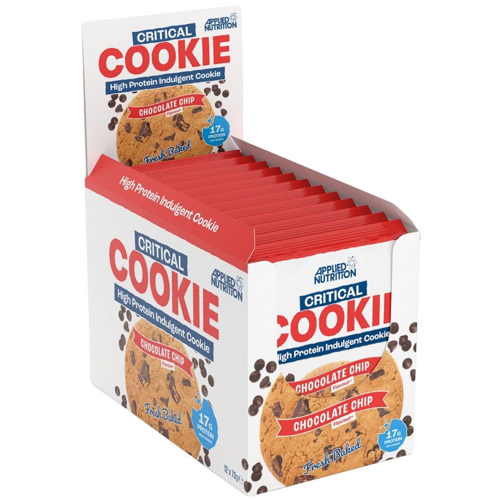 Cookie critico | Cookie indulgenti ad alta proteina - 12 x 85 grammi