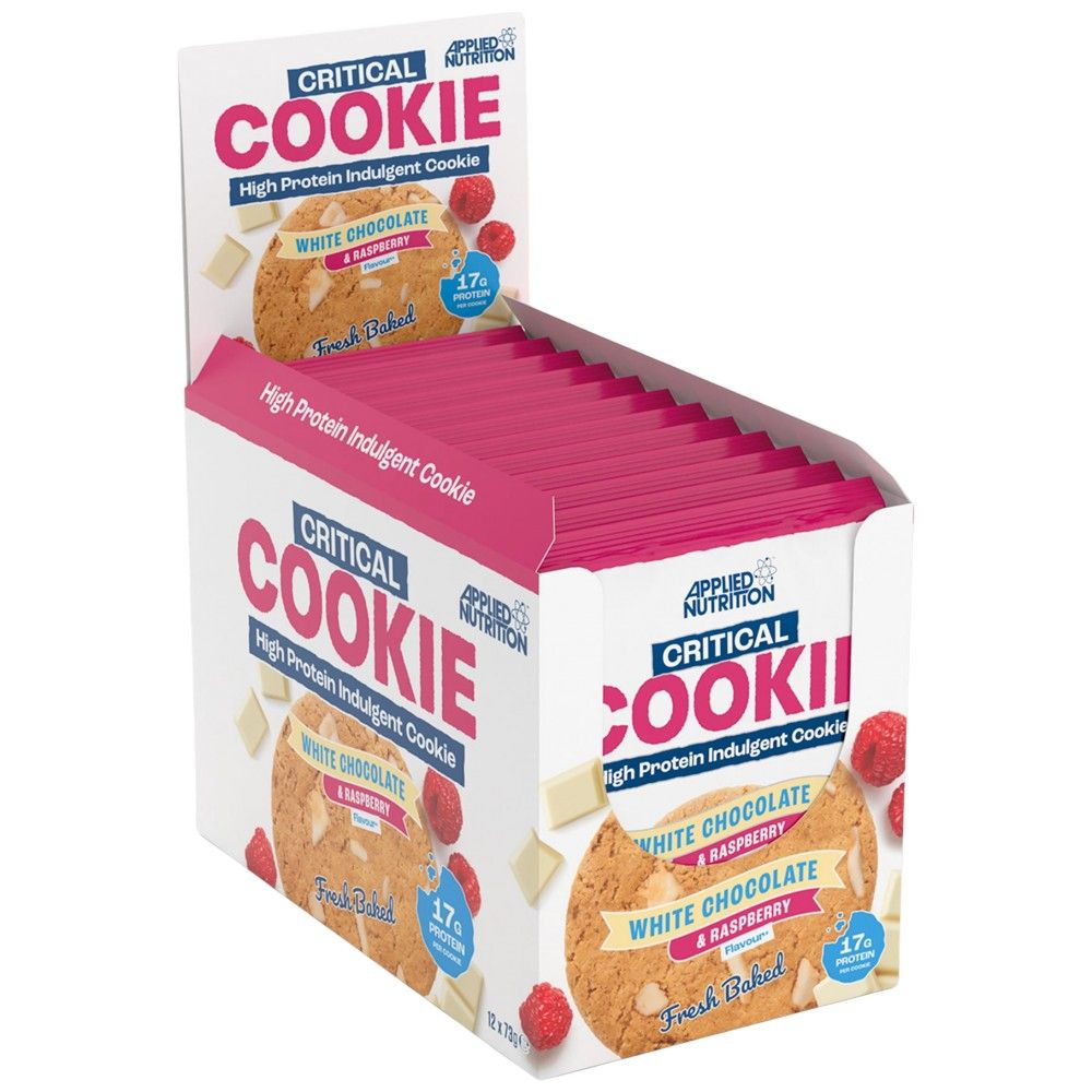 Cookie critico | Cookie indulgenti ad alta proteina - 12 x 85 grammi