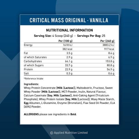 Critical Mass originale - 6000 grammi