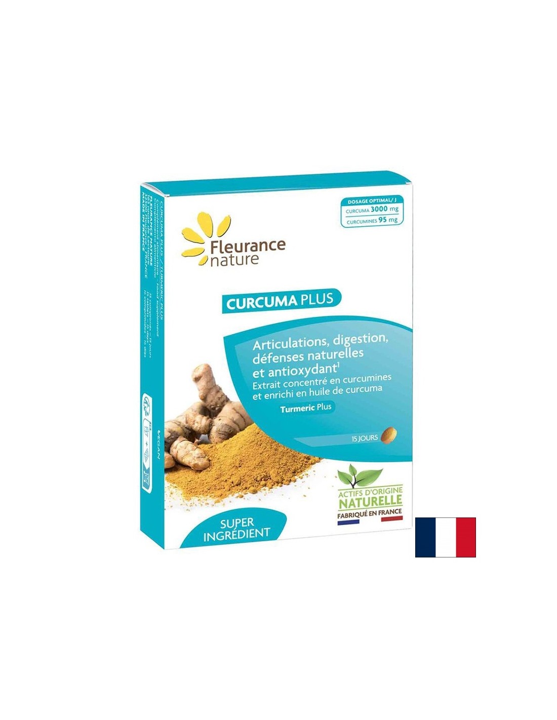 Per infiammazioni e dolori - Curcuma - Curcuma Plus, 100 mg x 15 compresse