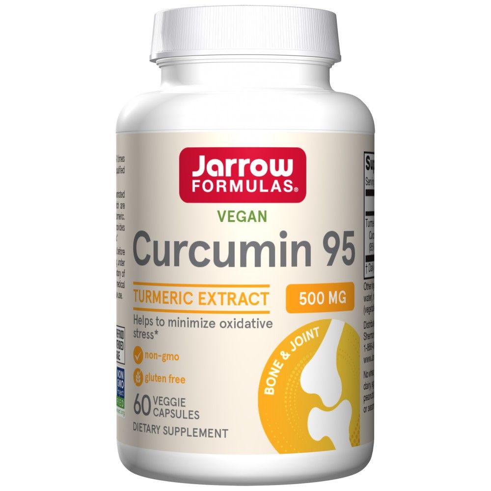 Curcumina 95.500 mg | Estratto di curcuma curcuminoidi al 95% - 60 capsule